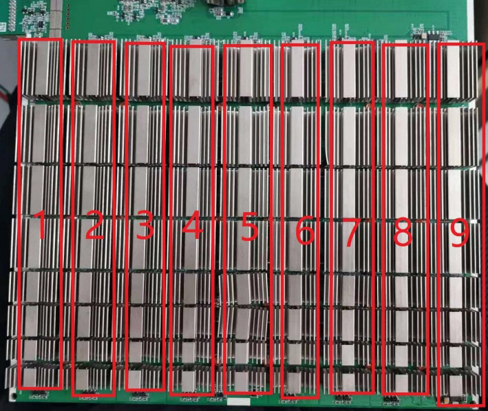 Reparación de placa hash Bitmain s19a