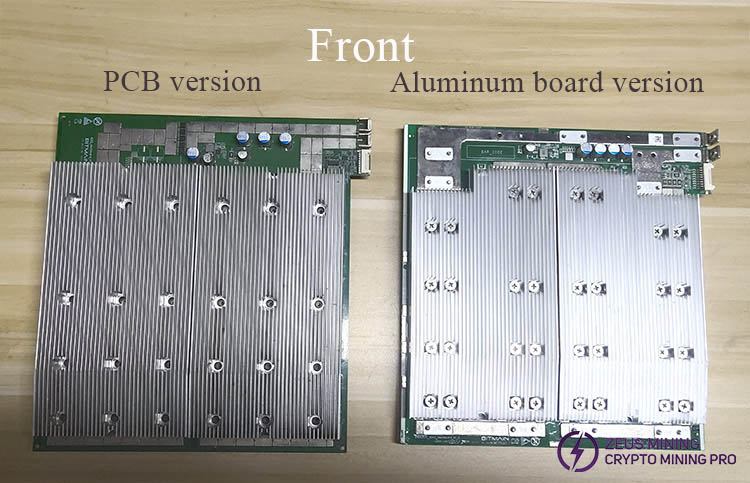 Placa de refrigeración por agua para la placa hash de Antminer