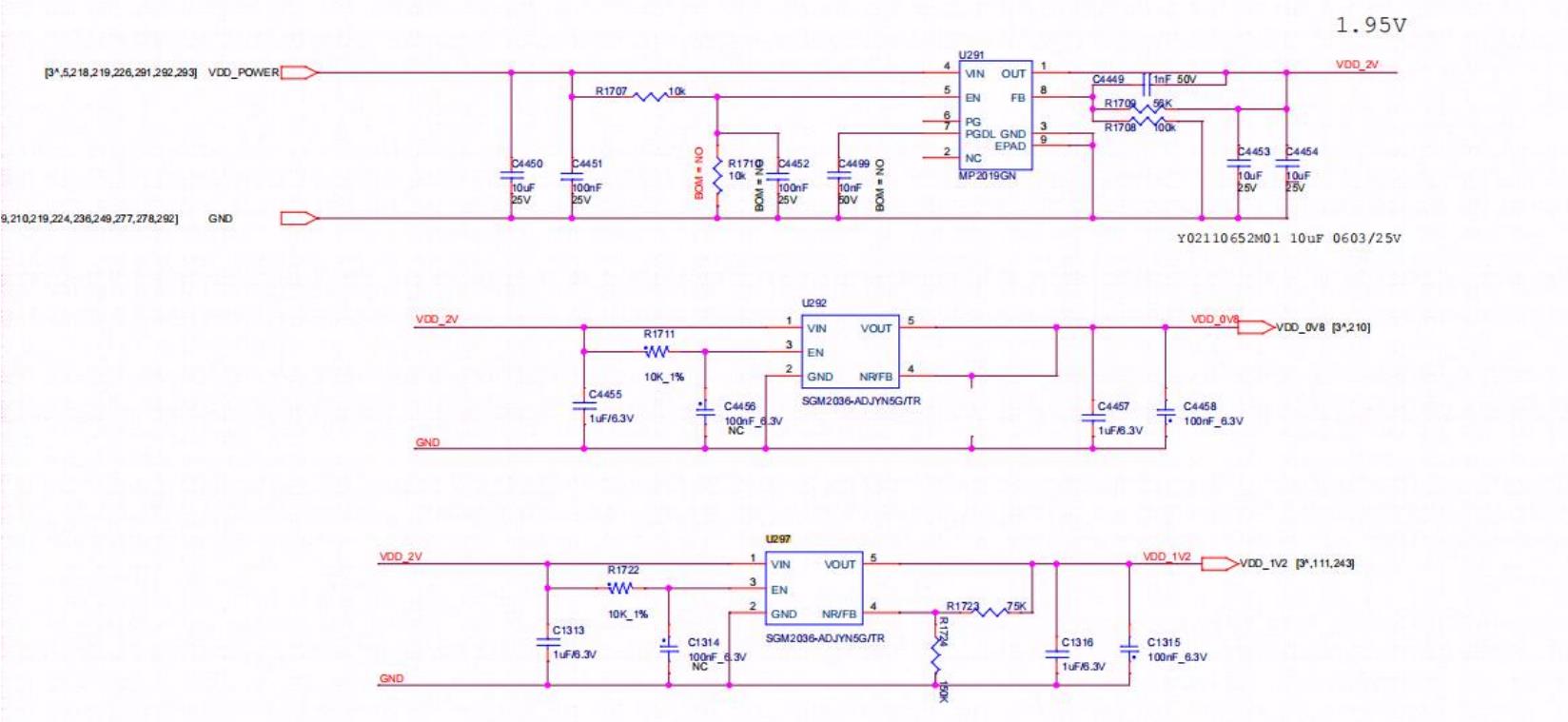 Diagrama de circuito LDO Hyd S19XP