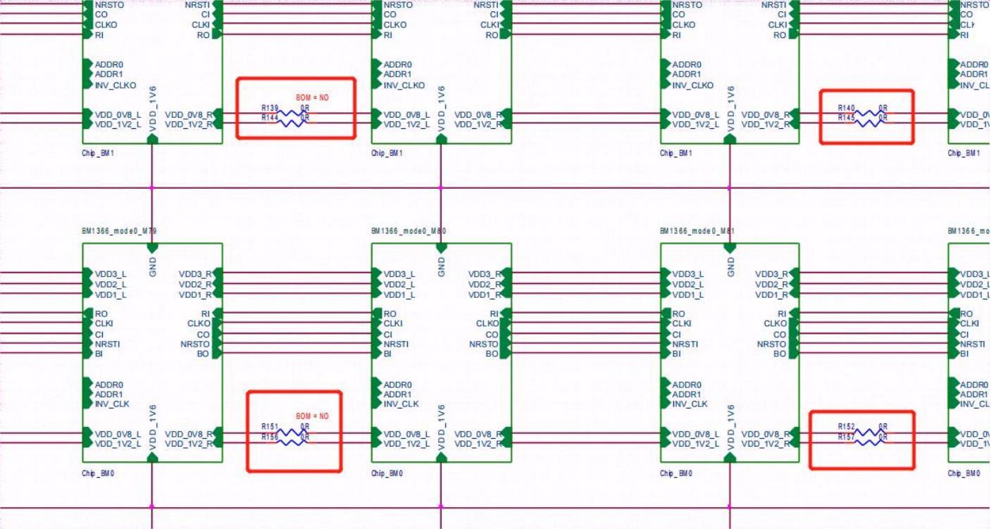 Diagrama de circuito de la placa de hash hydro S19 XP