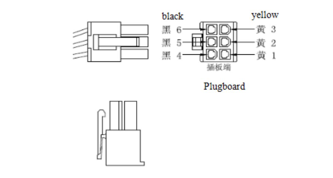 Diagrama del conector 5569