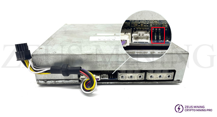 Interfaz de cortocircuito de la fuente de alimentación de 3300 W