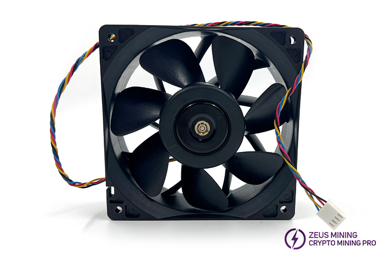 Ventilador modelo QFR1212HE-00 de 12 V y 2,7 A