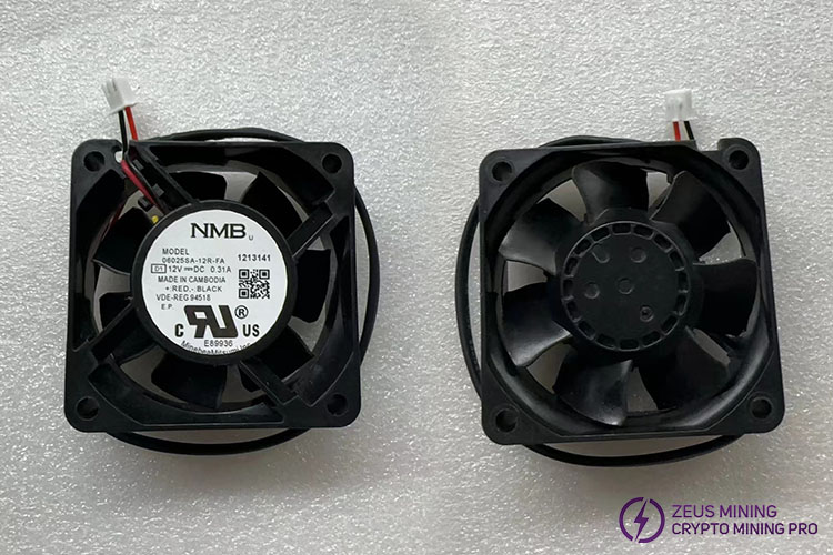 Ventilador de enfriamiento de fuente de alimentación Antminer APW12 de 60 mm