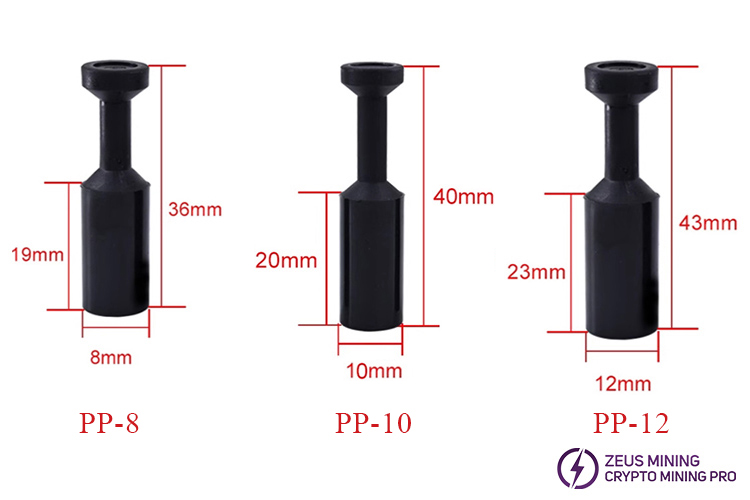 Tapón para tubo de conexión neumática PP