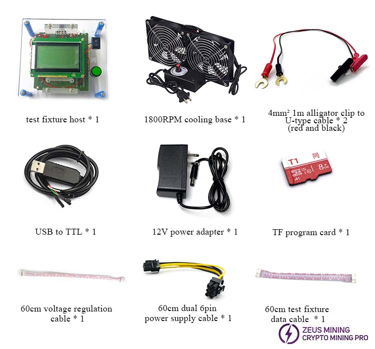 Kit de reparación del dispositivo de prueba de la placa hash Antminer