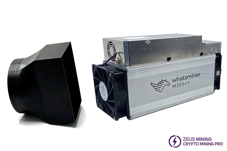 Campana extractora de calor para Whatsminer