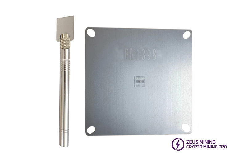 Placa de herramienta de estaño con chip BM1398