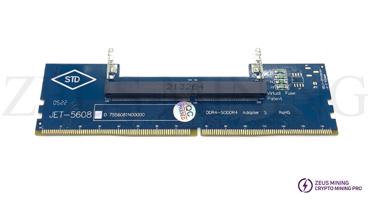 Puerto adaptador DDR4