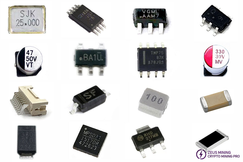 Lista de materiales de placa hash BHB42831 para S19 a la venta