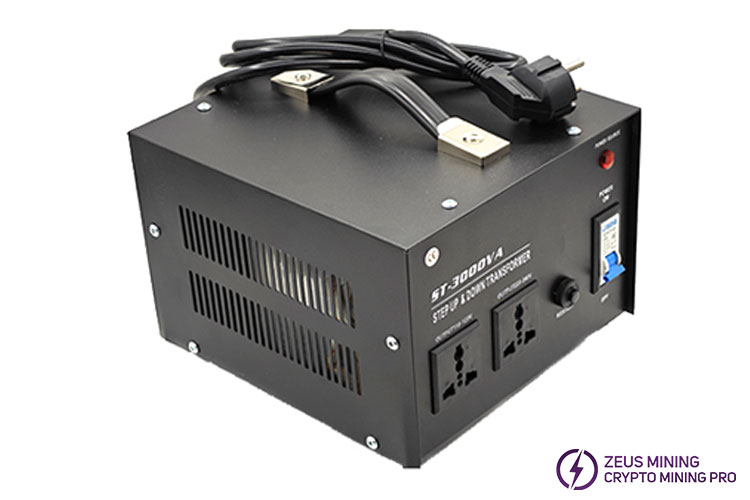 Transformador convertidor de voltaje ST 3000W