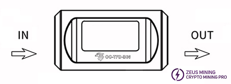 Medidor de flujo OC-TFD-B06