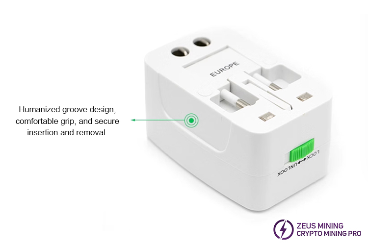 Adaptador de enchufe de alimentación de CA cargador de pared