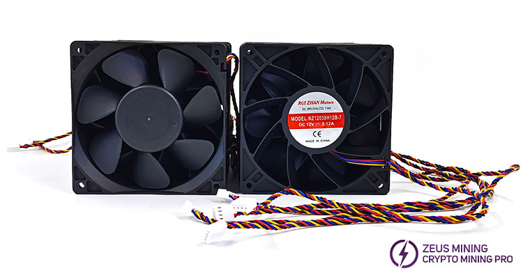 RZ12038H12B-7 ventilador modelo 120mm
