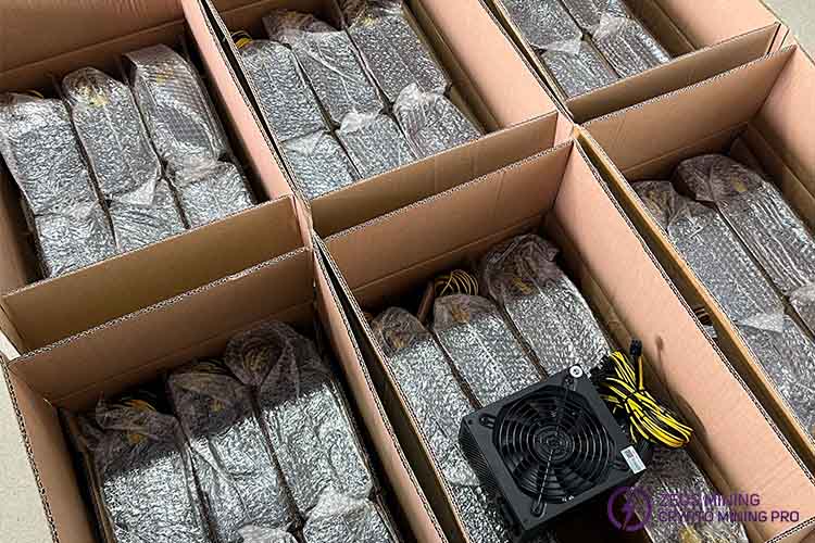 Fuente de alimentación silenciosa ATX de 12 V de 2000 W para Goldshell