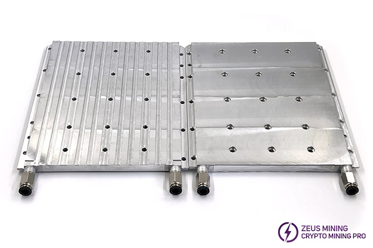 Bloque de refrigeración por agua de aluminio S19XP Hyd