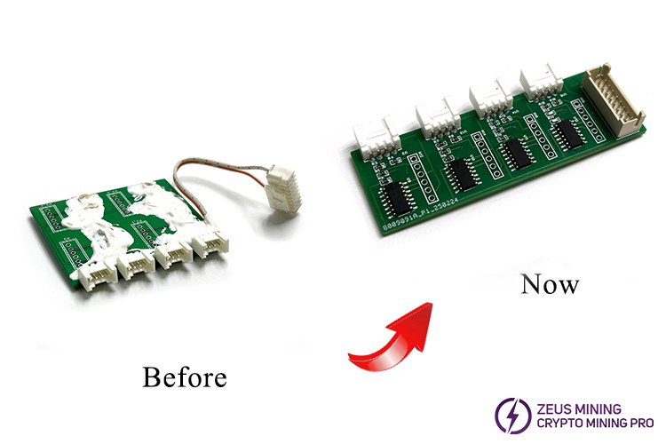 Dispositivo de prueba Antminer sin placa reguladora