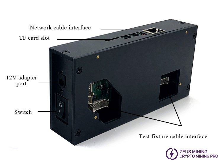 Dispositivo de prueba de placa hash para mineros Hydro M60 y M50