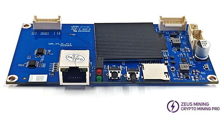 Tablero de control serie Whatsminer M63