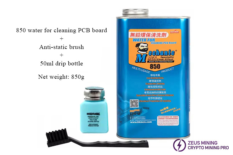 MECHANIC 850 ml de agua de limpieza para placas PCB