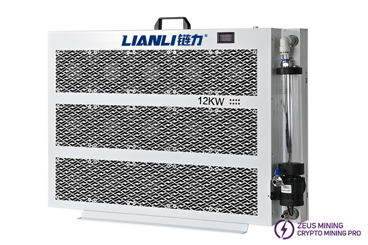 Radiador de 12 kW con control de temperatura