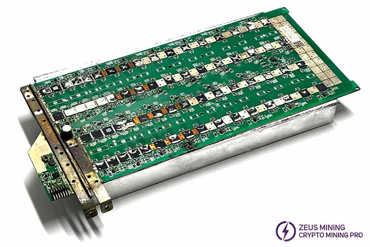 Lista de materiales de repuestos para la placa hash del Whatsminer M21s