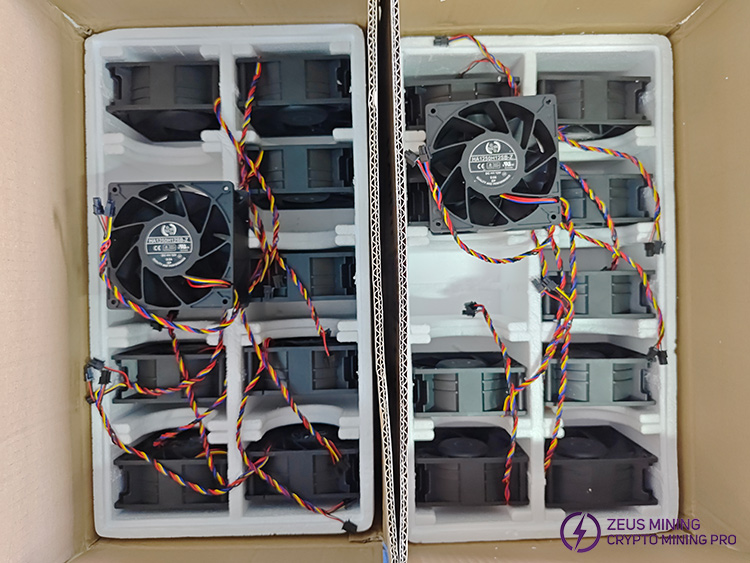 Ventilador de refrigeración HA1250H12SB-Z de 12 V y 9 A
