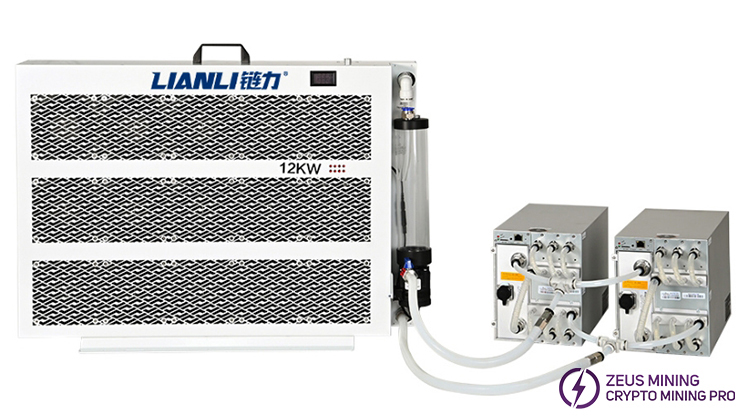 Radiador LIANLI de 12 kW para minero Hydro 2 unidades