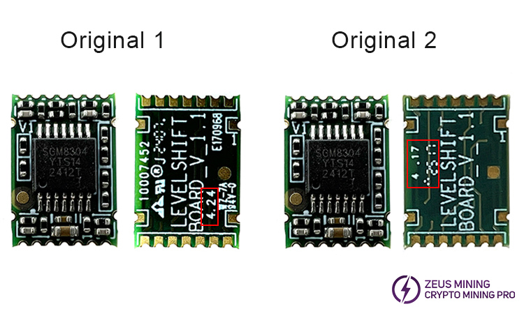 Placa de cambio de nivel SGM8304 para placa hash T21