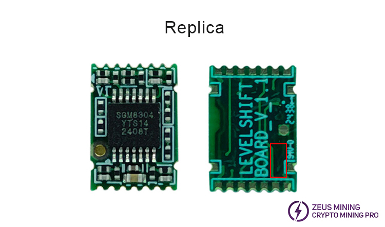 Réplica del módulo SGM8304 para reemplazo de placa hash Antminer