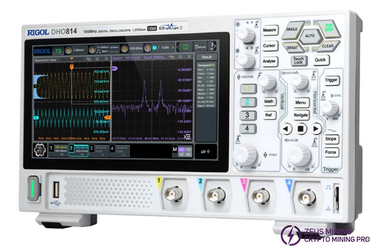 Osciloscopio portátil RIGOL DHO814