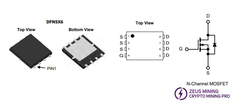 DTQ6400 MOSFET de 40V