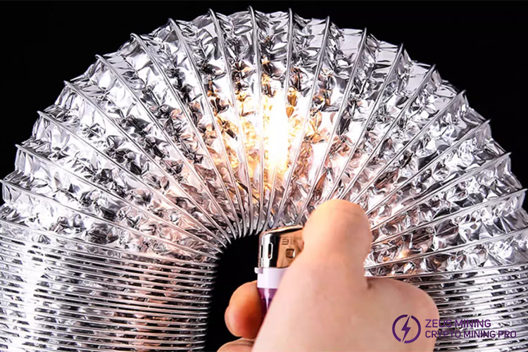 Conducto flexible de aluminio