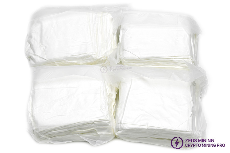 Toallitas para salas blancas de 4 pulgadas