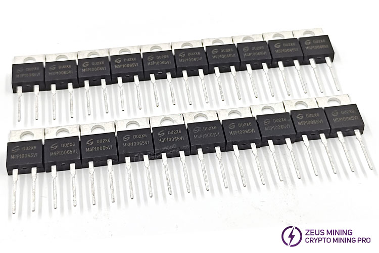 Diodo de carburo de silicio MSP10065V1 de 650V