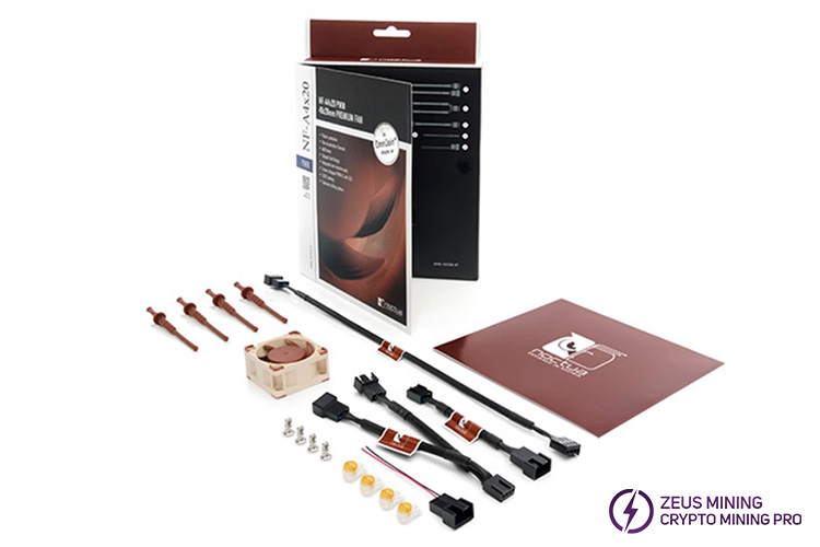 Lista de piezas del ventilador Noctua NF-A4x20 5V PWM