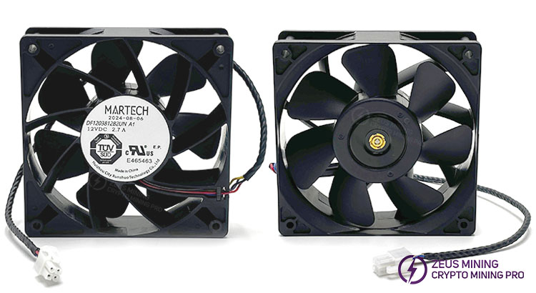 Ventilador DF1203812B2UN A1 12VDC 2.7A