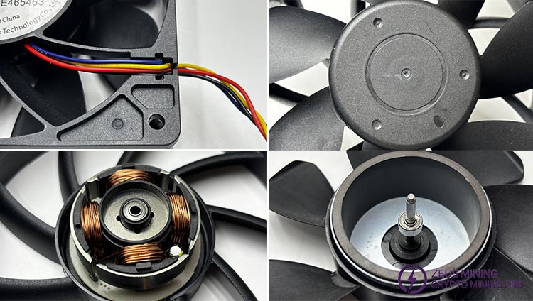 réplica ventilador modelo MARTECH DF1203812B2UN 12V 2.7A