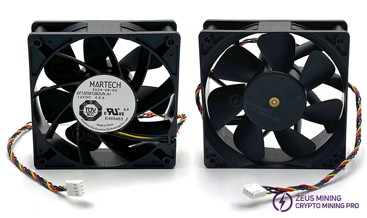 Ventilador de refrigeración de extremo DF1203812B2FN de 12 V y 120 mm