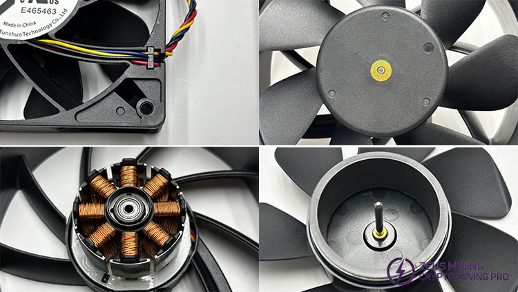 Ventilador de refrigeración DF1203812B2FN original para Antminer S19k Pro