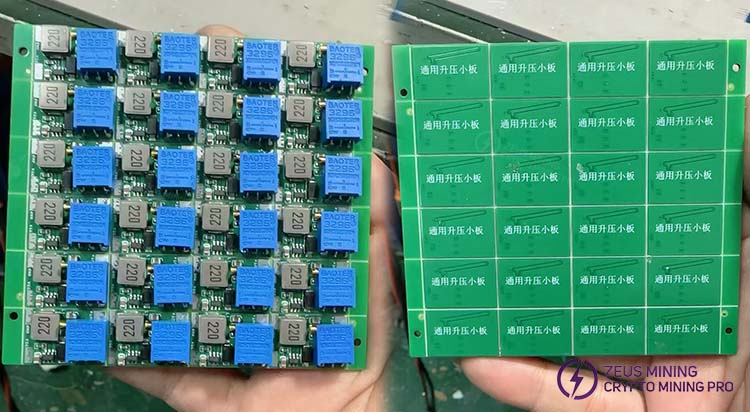 Módulo de reemplazo del circuito boost Antminer Whatsminer de 14 V a 24 V