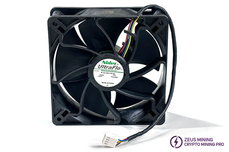 W12E12BS11B5-57 12VDC 1.65A 120mm ventilador modelo