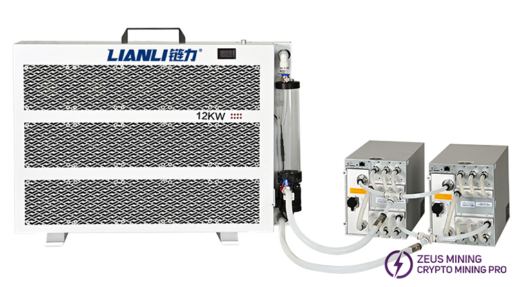 Radiador LIANLI de 12 kW para minero Hydro 2 unidades
