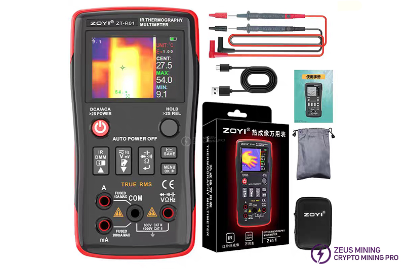Lista de productos del ZOYI ZT-R01