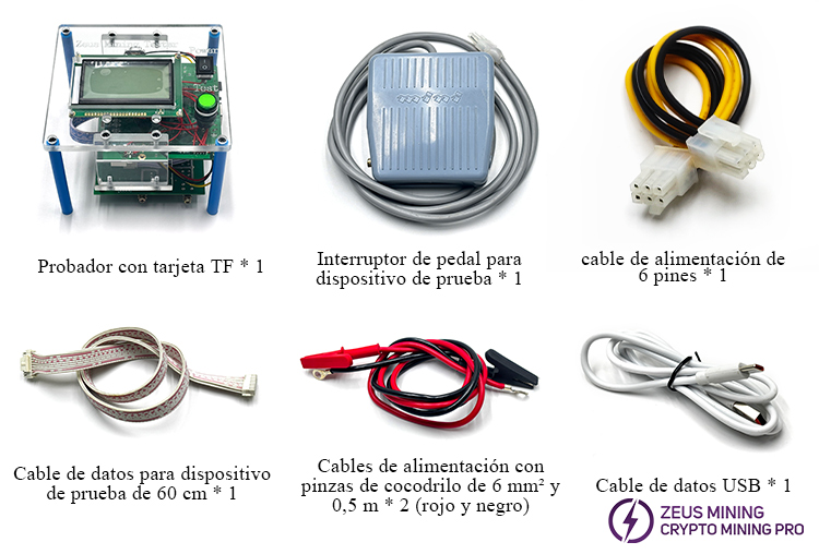 Kit de dispositivo de prueba mejorado de Antminer