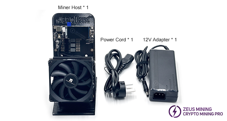 Dispositivo paraDispositivo para BTC NerdQaxe de 4.8T