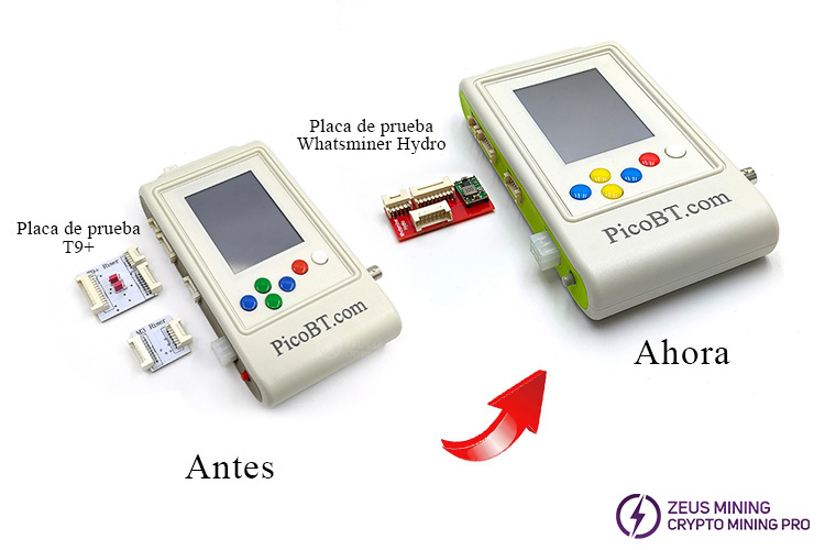 La última versión de PICOBT