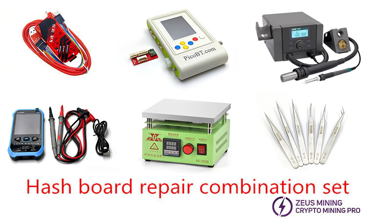 Kit de reparación de tablero hash