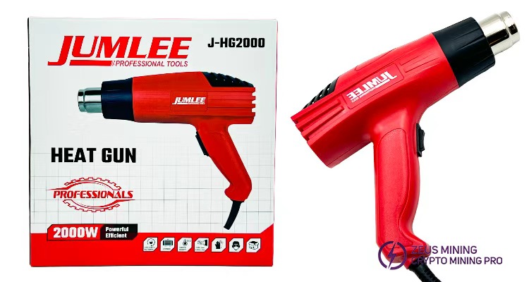 Kits de pistola de calor J-HG2000 de 2000 W