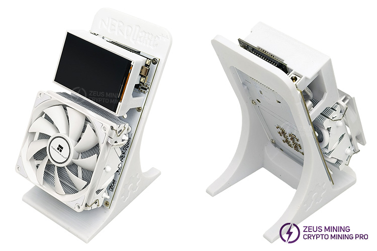 Minero NerdQAxe++ de 4,8 T con pantalla grande Minero NerdQAxe++ de 4,8 T con pantalla grande